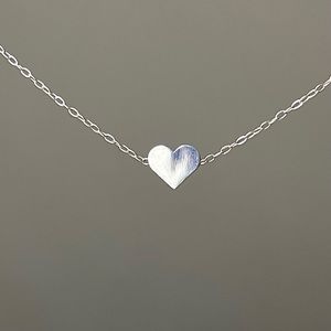 .925 Sterling Silver Heart Necklace
